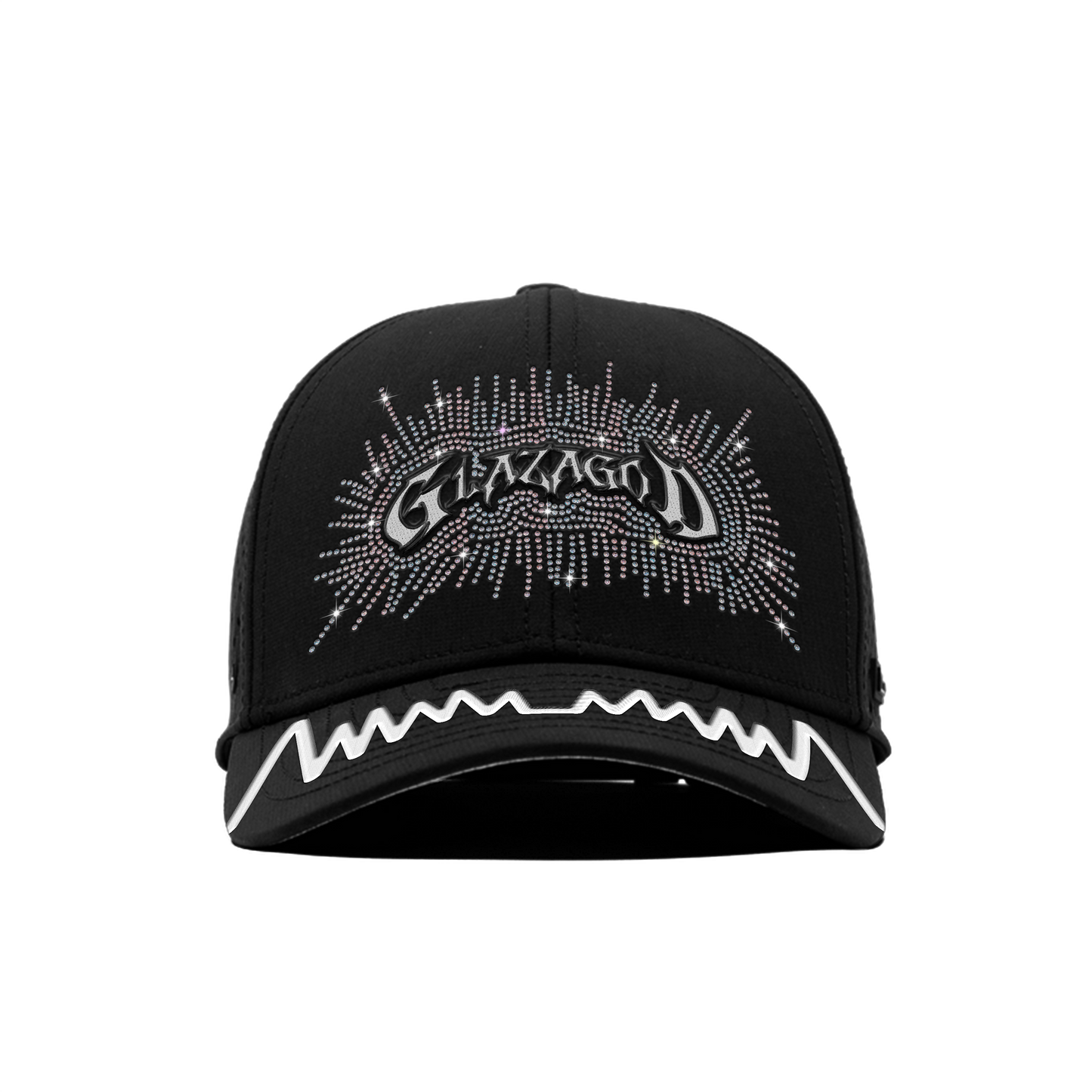 CAP-. DIAMOND -Glaza GOD- WHITE
