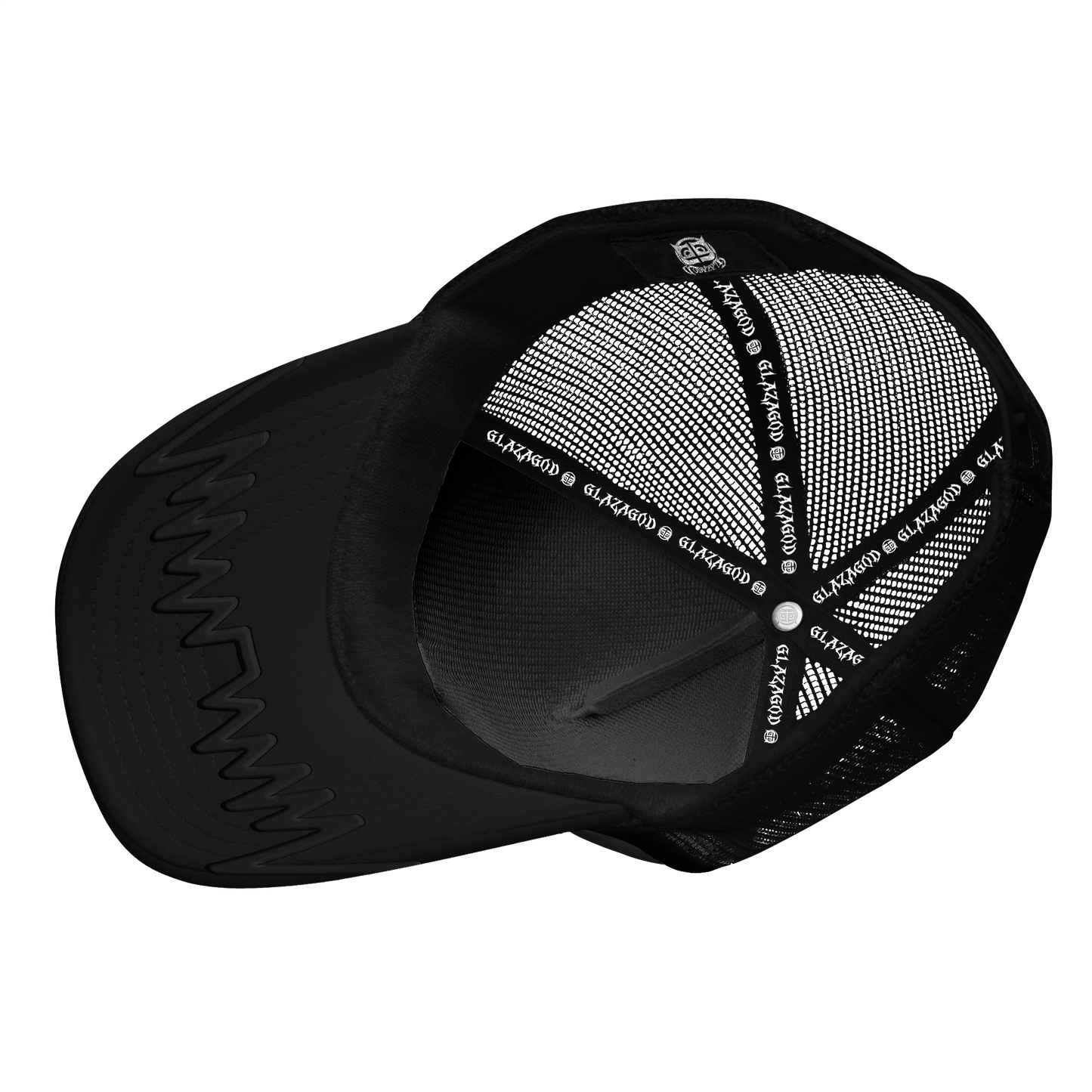 CAP-. DIAMOND -Glaza GOD- BLACK