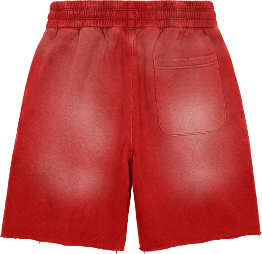 Heavyweight French Terry Shorts – Red Wash
