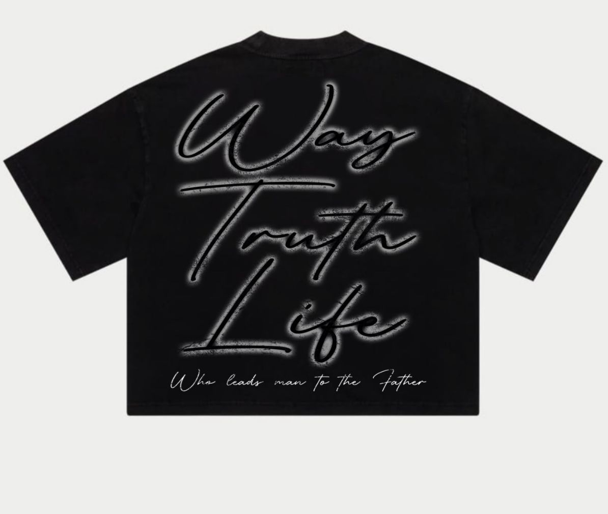 CRUCIFIXION |BLACK |GLAZA T-Shirt Oversized