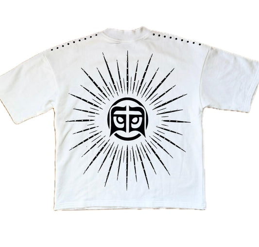 BORDE|BLACK|GLAZA|- T-Shirt Oversized-010