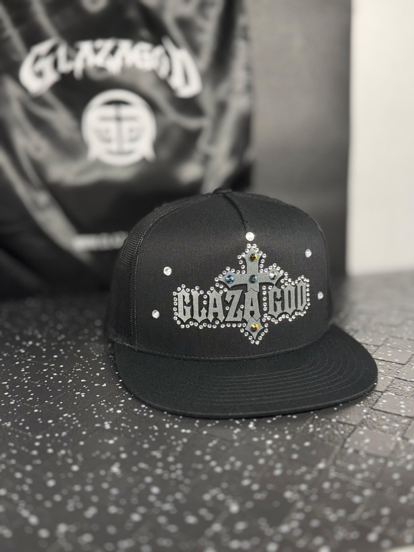 CAP-. BLACK PANTHER -Glaza GOD—-