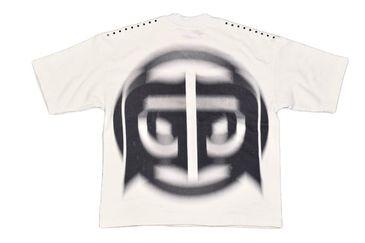 Sky |WHITE|GLAZA|- T-Shirt Oversized-001