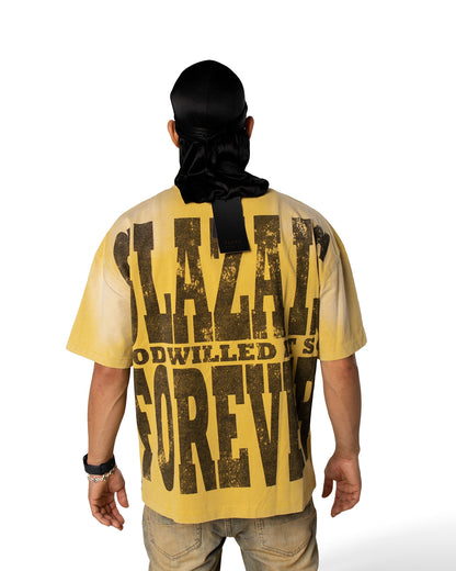 Action- Heavyweight Acid Wash Oversized Tee