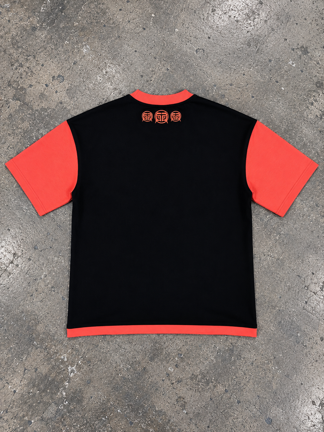 Unique -  Acid Wash Oversized Tee- 02