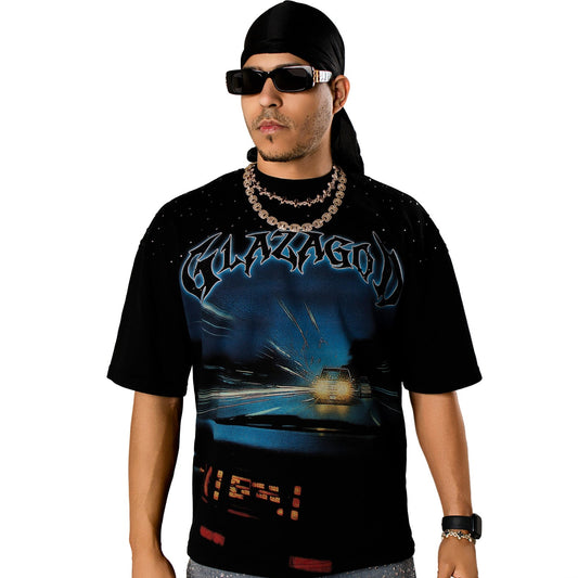 Light Speed - Heavyweight Terry Oversized Tee
