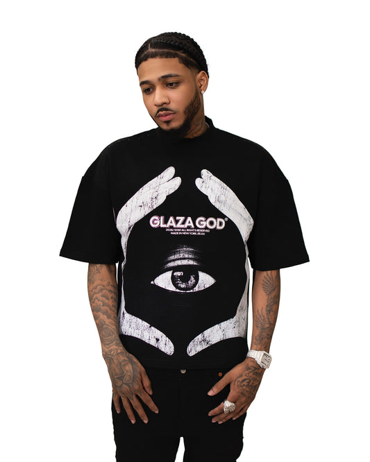 Iluminado - T-Shirt Oversized-BLACK