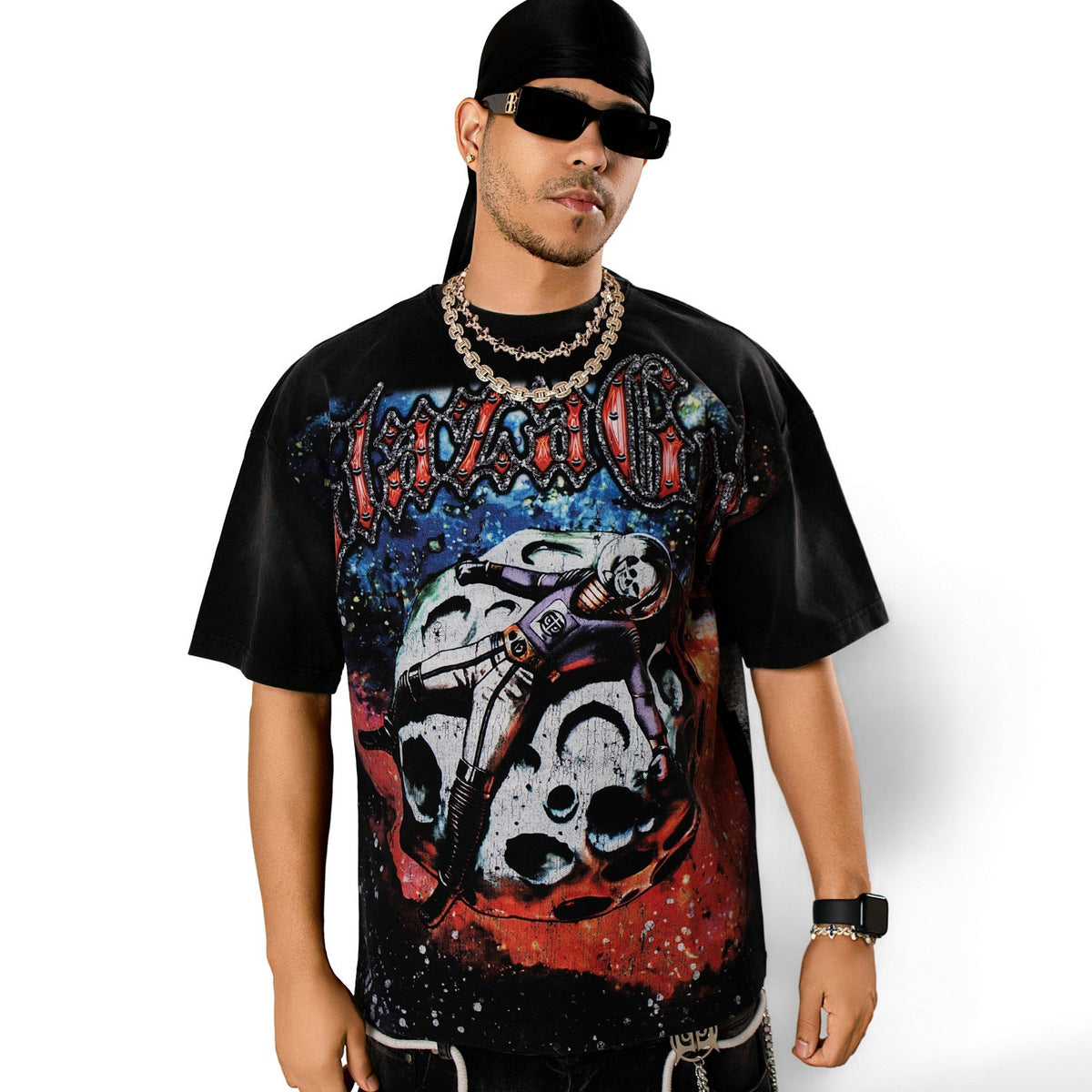 Heavyweight Acid Wash Oversized Tee