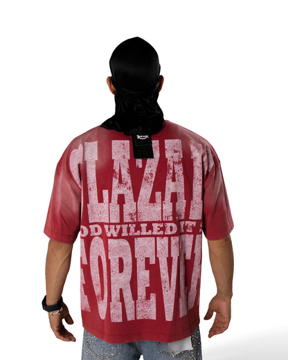 Hero- Heavyweight Acid Wash Oversized Tee