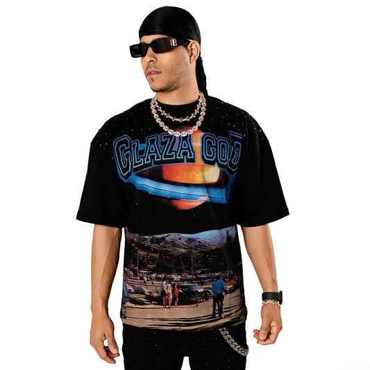 Galaxy - Heavyweight Terry Oversized Tee