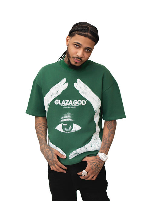 Iluminado -T-Shirt Oversized-GREEN