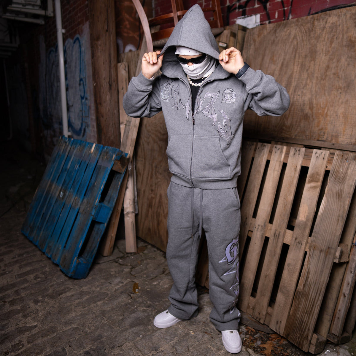 Sweatshirt Sets -GRAY