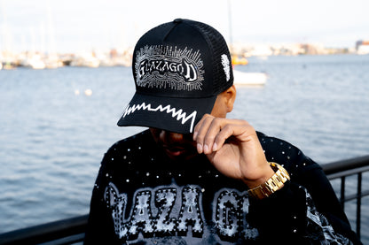 CAP-. DIAMOND -Glaza GOD- WHITE