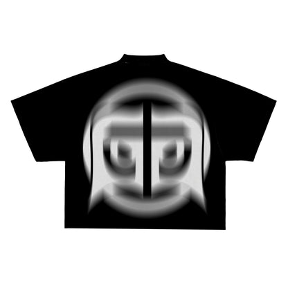 Sky |BLACK|GLAZA|- T-Shirt Oversized-002