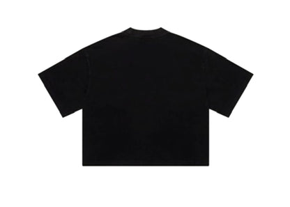 BLACK  BLANK —GLAZA T-Shirt Oversized