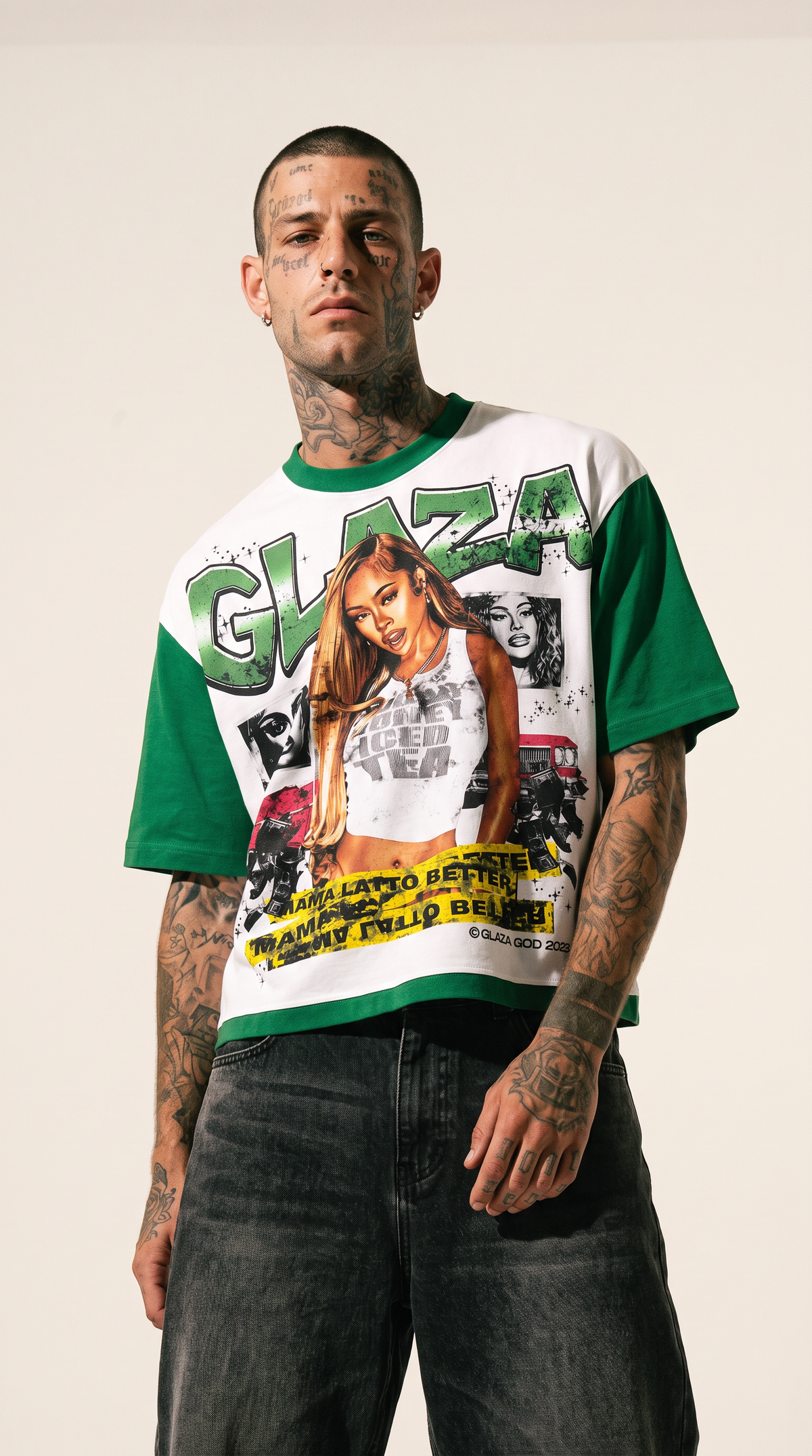 Me Girl -  Acid Wash Oversized Tee- 01
