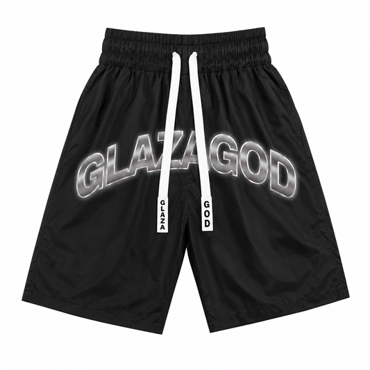 Short Waterproof Premium - Heavyweight Streetwear -BLACK