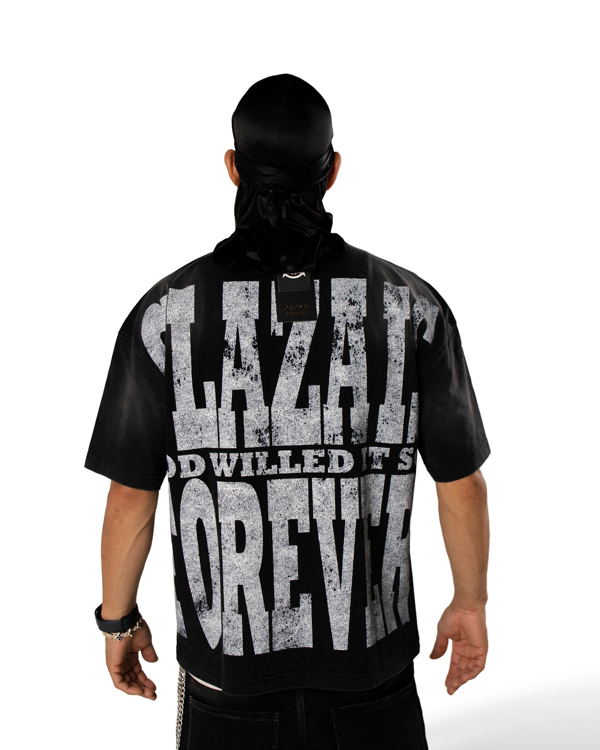 Super- Heavyweight Acid Wash Oversized Tee