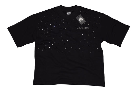 BORDE|BLACK|GLAZA|- T-Shirt Oversized-002