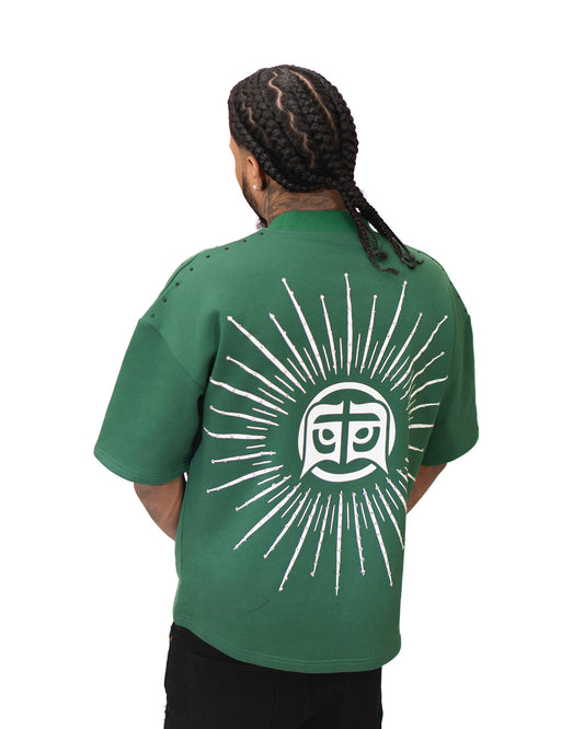 Iluminado -T-Shirt Oversized-GREEN