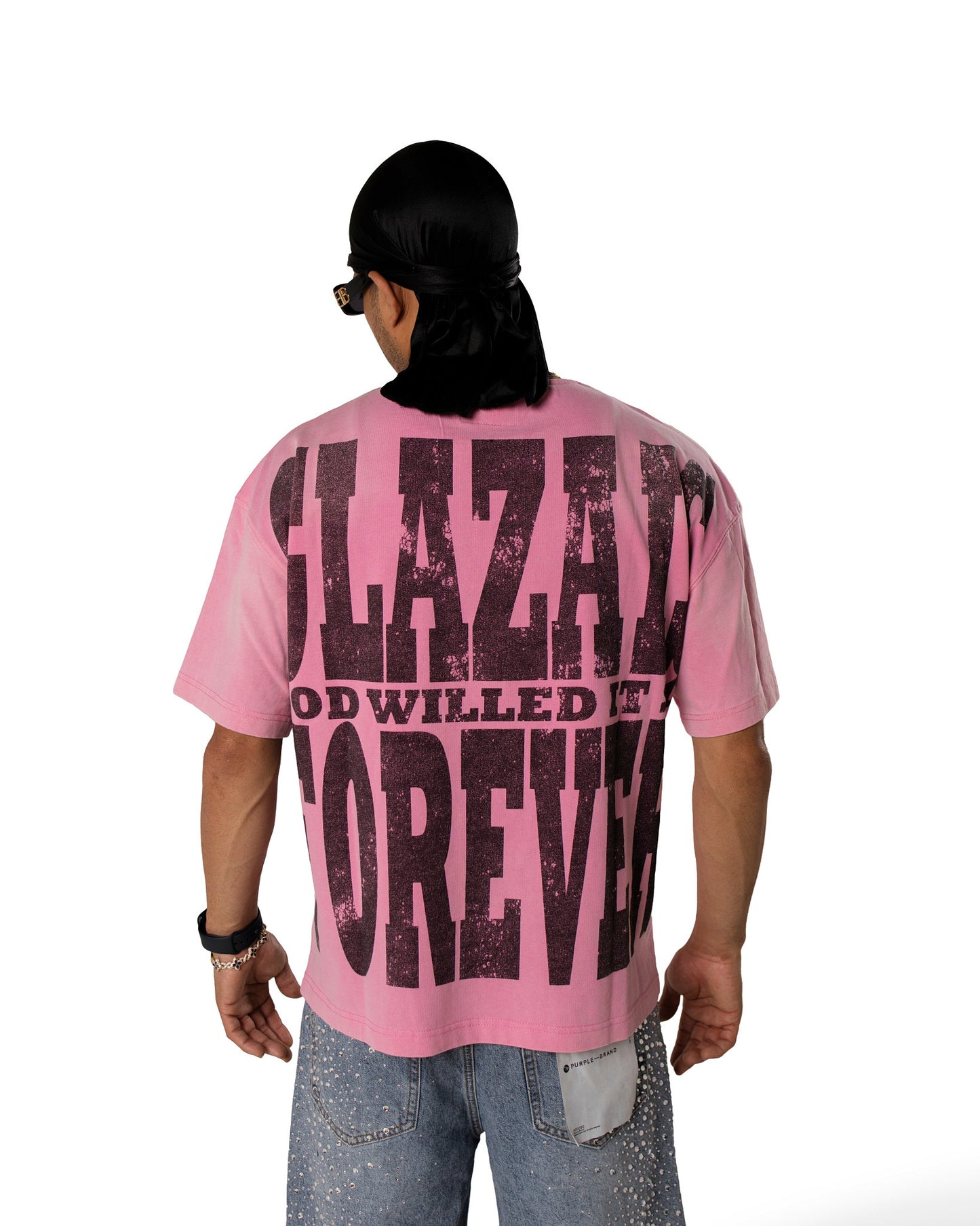 Action- Heavyweight Acid Wash Oversized Tee