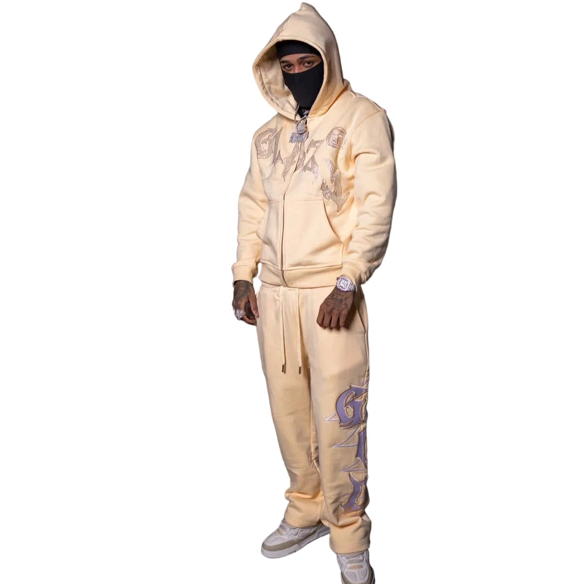 Sweatshirt Sets -CREAM