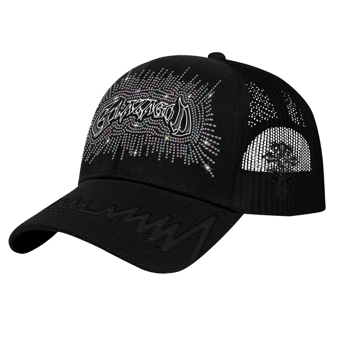 CAP-. DIAMOND -Glaza GOD- BLACK