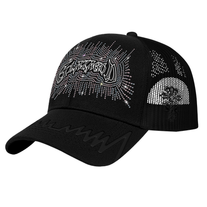 CAP-. DIAMOND -Glaza GOD- BLACK