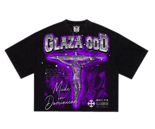 CRUCIFIXION |Purpura |GLAZA T-Shirt Oversized-
