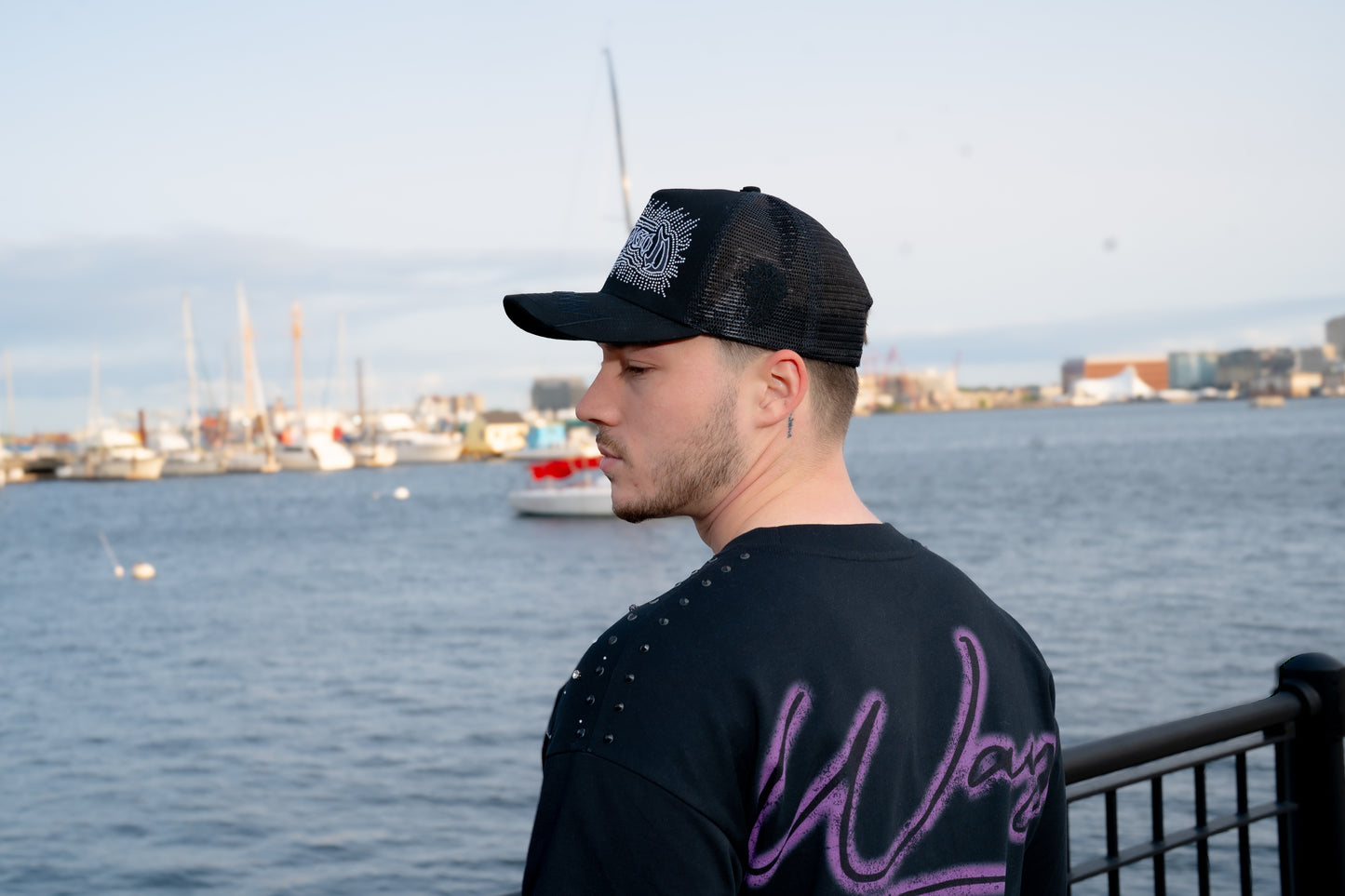 CAP-. DIAMOND -Glaza GOD- BLACK