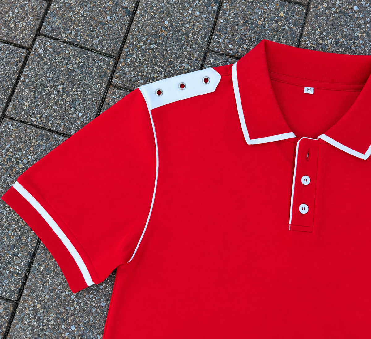 Premium Polo Shirt - RED - (Run Small) | GLAZA GOD⁠ 1