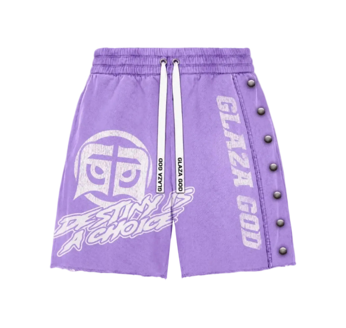 Heavyweight French Terry Shorts – Purple Wash