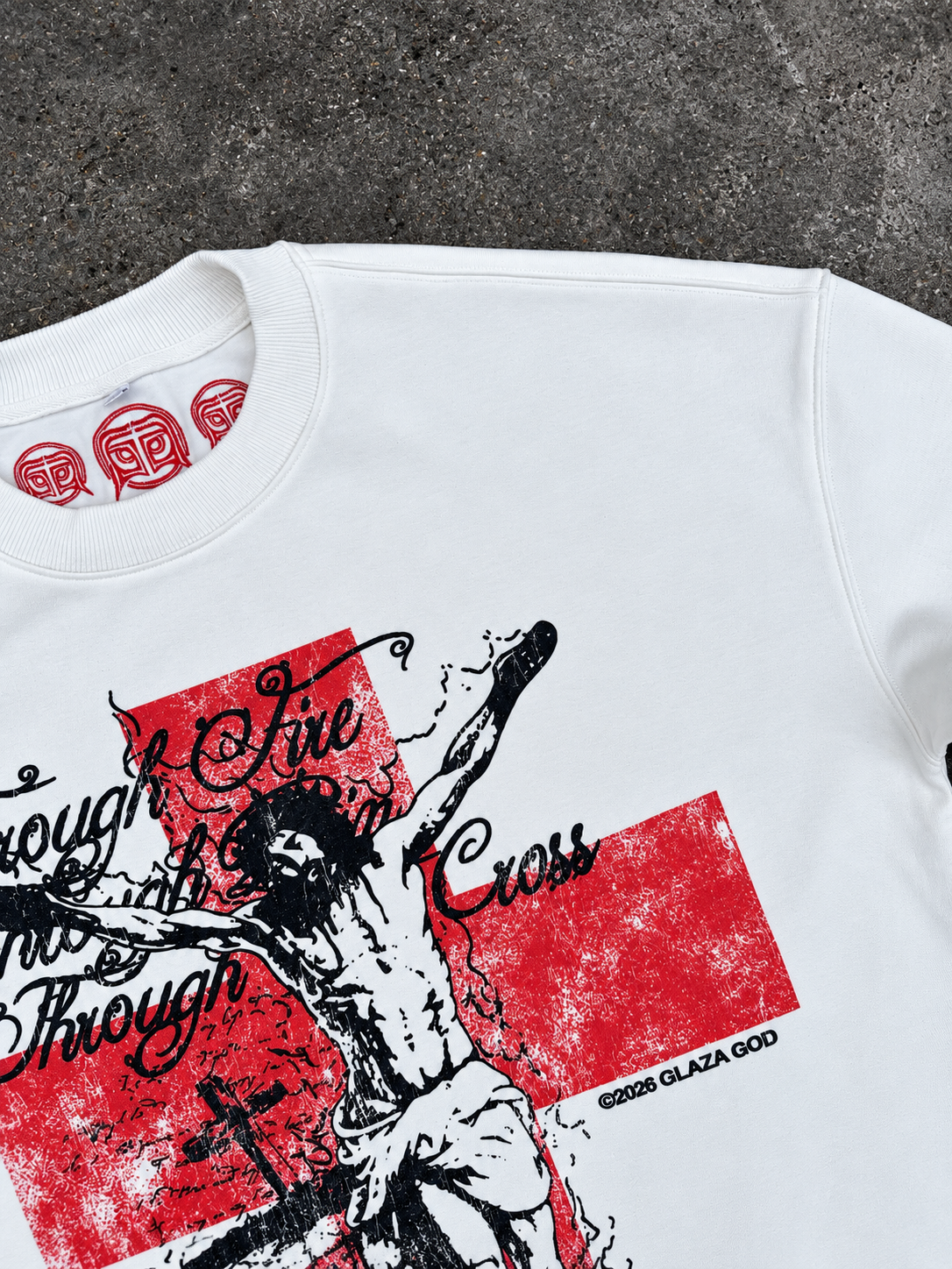 The Messiah - Long Sleeve -(Size Up) GLAZA GOD