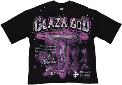CRUCIFIXION |Purpura |GLAZA T-Shirt Oversized-002