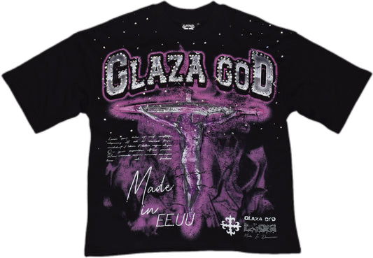 CRUCIFIXION |Purpura |GLAZA T-Shirt Oversized-002