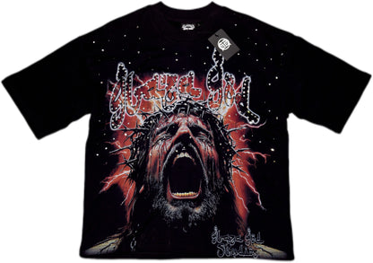 SUFRIMIENTO | RED |GLAZA T-shirt Oversized-004