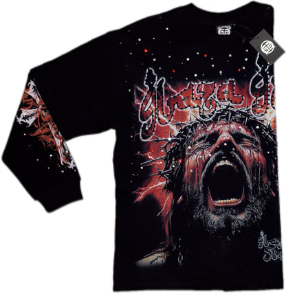 SUFFERING |RED |GLAZA - Long Sleeve-01