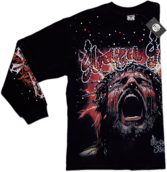 SUFFERING |RED |GLAZA - Long Sleeve-01