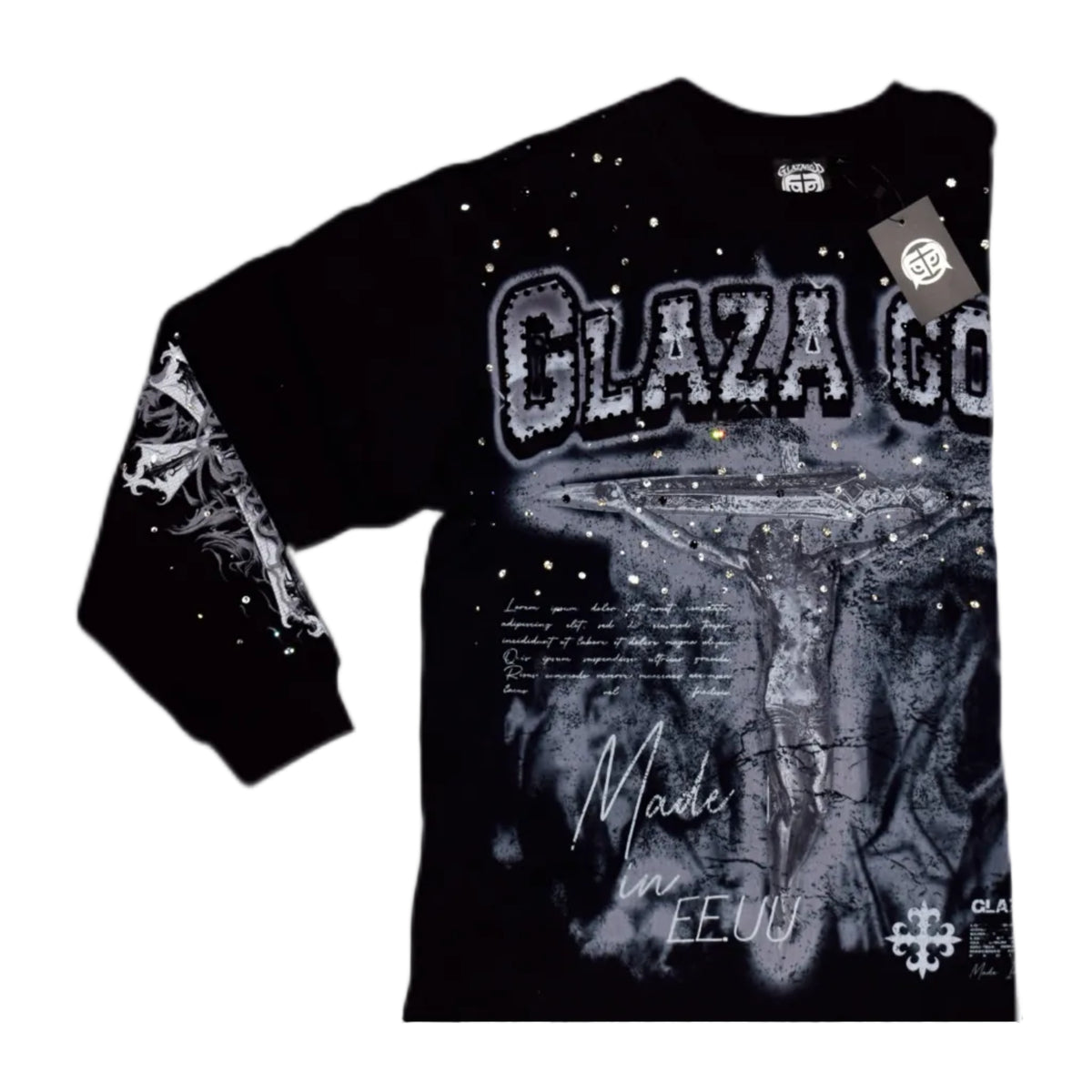 Suffering -Vol. 2- Long Sleeve-BLACK