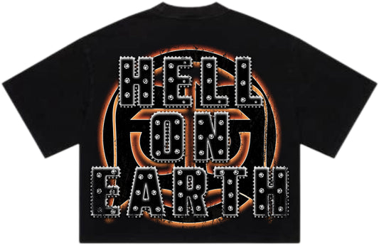 Nuclear |YELLOW|GLAZA|- T-Shirt Oversized-001