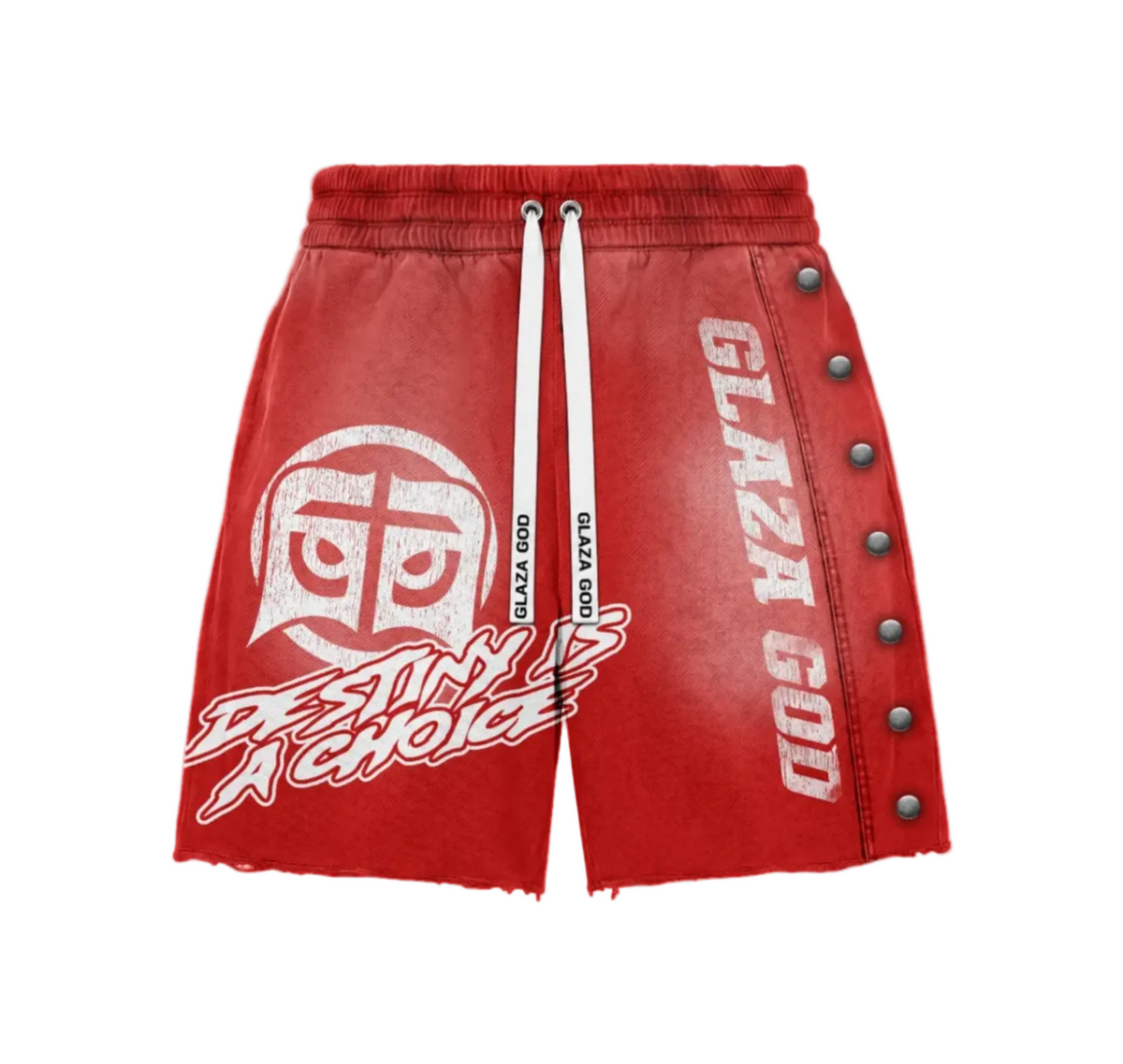 Heavyweight French Terry Shorts – Red Wash