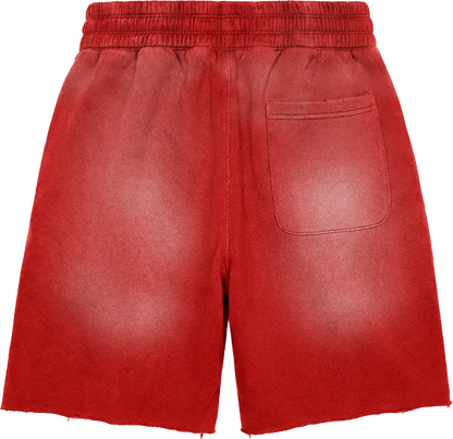 Heavyweight French Terry Shorts – Red Wash