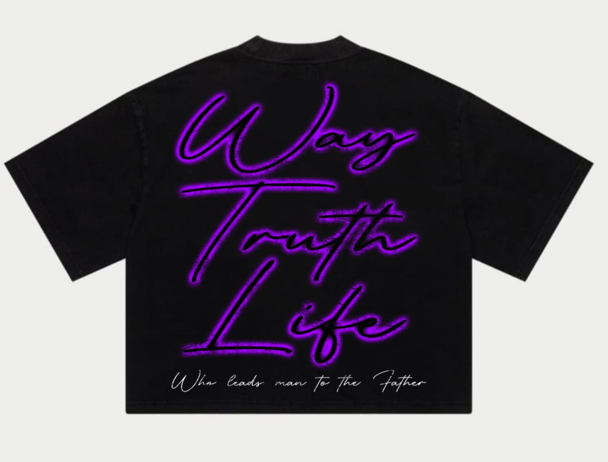 CRUCIFIXION |Purpura |GLAZA T-Shirt Oversized-
