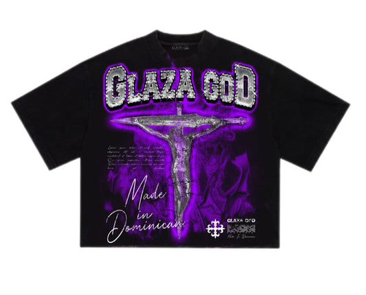 CRUCIFIXION |Purpura |GLAZA T-Shirt Oversized-