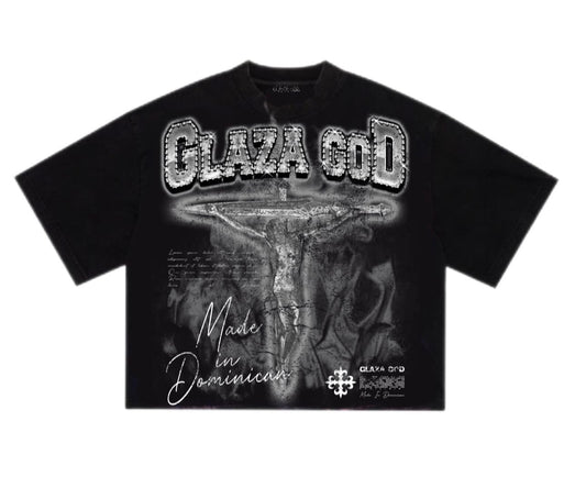 CRUCIFIXION |BLACK |GLAZA T-Shirt Oversized