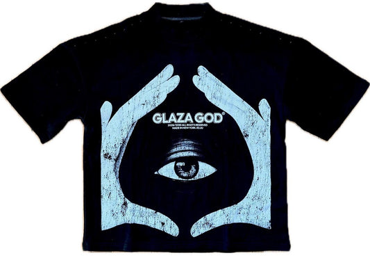 ILUMINADO |BLACK|GLAZA|- T-Shirt Oversized-1001