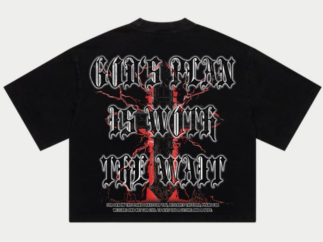 SUFRIMIENTO | RED |GLAZA T-shirt Oversized-