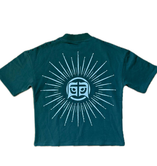 ILUMINADO |GREEN|GLAZA|- T-Shirt Oversized-1001