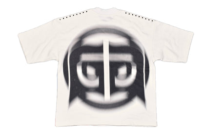 Sky |WHITE|GLAZA|- T-Shirt Oversized-001