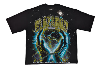 Nuclear |GREEN|GLAZA|- T-Shirt Oversized-001